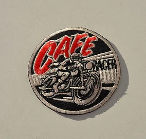 Parche vintage Patch Cafe Racer Triumph Norton BSA motociclista BMW - Imagen 1 de 1