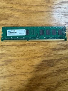 AXIOM 8 GB 102464Z8D3N16813 PC3-12800 DDR3 1600 MHZ MEMORIA DESKTOP 85 - Foto 1 di 2