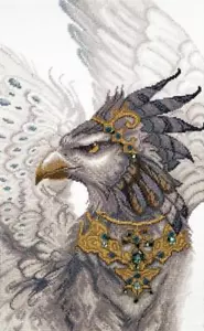 DIY Counted Cross Stitch Kit "Griffin" - Picture 1 of 2