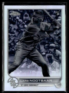 2022 Topps Chrome Lars Nootbaar Rookie St. Louis Cardinals #19 - Picture 1 of 2