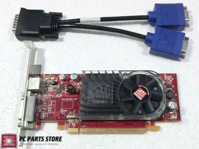 Dell OptiPlex 755 760 780 380 360 330 580 960 Video Card DMS-59 VGA Dual Display - Image 1 of 4