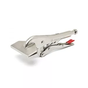 Crescent 8" Locking Sheet Plier Metal Tool Flat Jaw Flat Nose Duck Bill Clamps - Picture 1 of 5