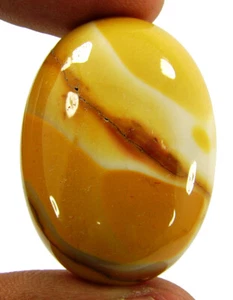 55.25 Ct Natural Mookaite Jasper Loose Gemstone Cabochon Wire Wrap Stone - 62153 - Picture 1 of 5