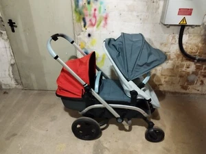 Quinny Hubb Duo Kinderwagen Kombi/Geschwisterkinderwagen ab 0 Monate - Bild 1 von 15