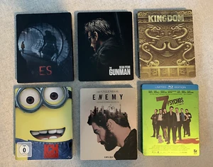6 x Bluray-Steelbook Sammlung/Konvolut - Super Zustand, maximal FSK 16 - Bild 1 von 10