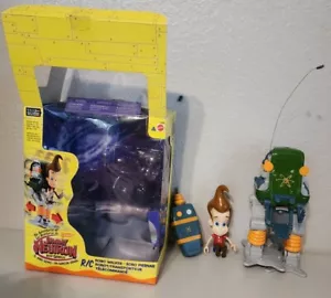 Jimmy Neutron Boy Genius RC Robo Walker 55592 Mattel Nickelodeon *READ* - Picture 1 of 16