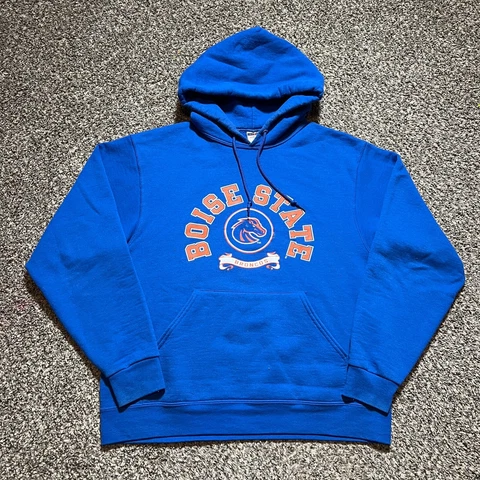 Boise State Broncos Hoodie Sweatshirt Size M NCAA Pullover - Pre-Owned Cover