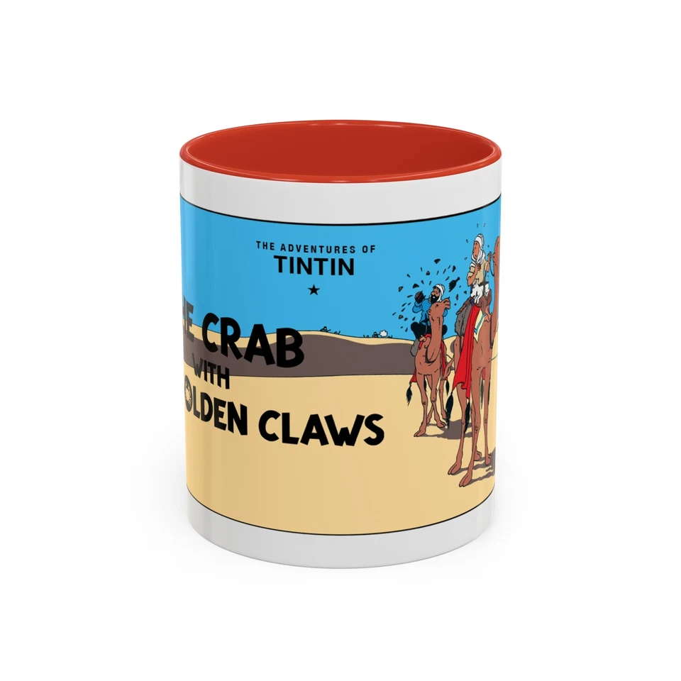 Tin-tin: The Crab With The Golden Claws 11oz mug — 第 1/1 张图片