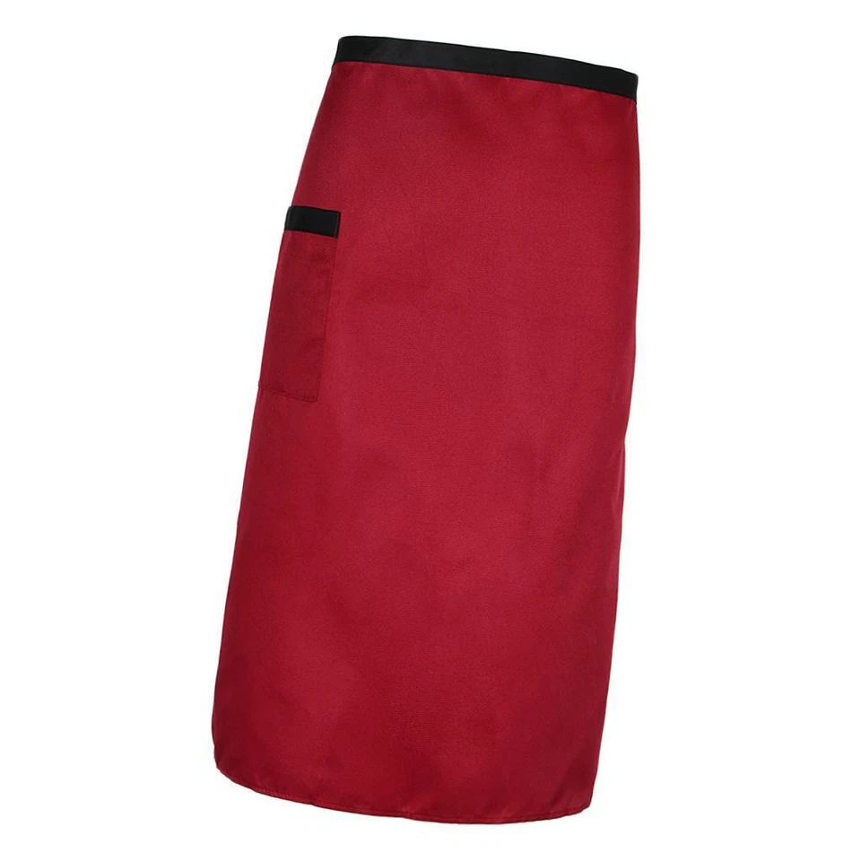 Half-length Long Kitchen Apron Catering Men Women BBQ Craft - Image 1 of 1