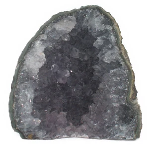 Amethyst Kristall Cluster mit geschliffenem Sockel 3,75"/392 Gramm - Bild 1 von 3