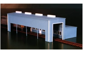 Atkinson Engine Facility Kit Build HO 1:87 Scale Layout Diorama Pikestuff 5007 - Picture 1 of 3
