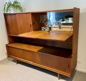Mid Century Retro Sideboard Buffet Cabinet Credenza - Picture 1 of 9