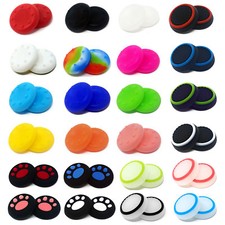 WHOLESALE Controller Thumb Grips PS4 Xbox One PS5 Dotted Analog BULK Rubber Pads
