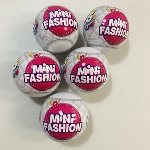 Zuru 5 Surprise Mini Fashion Ball Purse & Accessories Sealed NEW (5 Pack) Lot - Imagen 1 de 8