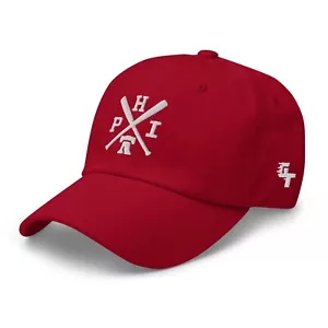 Mazze da baseball Philadelphia retrò Philadelphia cappello da baseball cappello papà - Foto 1 di 12
