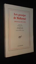 LES GOSSIPS DE MALLARMÉ - ATHENAEUM 1875-1876 - H. Mondor & L. J. Austin - 1962