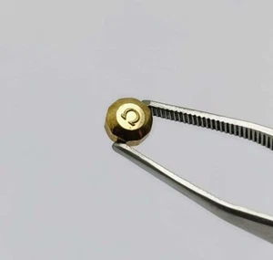 5mm x 3mm Omega Constellation 42019 Vintage Watch Golden Crown HBS189KS3 - Picture 1 of 5