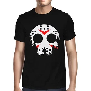 1Tee Herren T-Shirt Jason Gesichtsmaske Szene - Bild 1 von 6