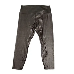 Leggings Lululemon Align tiro alto brillo lámina irradiada prensa francesa 25" talla 16 - Imagen 1 de 5