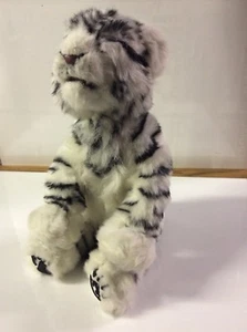 Wowee White Siberian Tiger Cub Interactive 15” Plush Toy Rare 2007 Hard To Find! - Picture 1 of 5