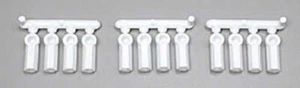 RPM 73381 Heavy Duty 4-40 Rod Ends White (12) Associated - Picture 1 of 1