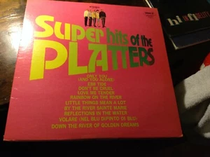 Platters - Super Hits -  LP Record Album Exc Cond - Picture 1 of 1