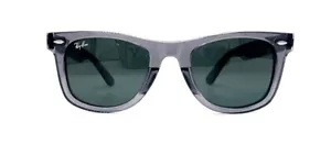 Occhiali da sole Ray Ban Wayfarer lenti trasparenti grigio/grigio RB2140 non polarizzati - Foto 1 di 7
