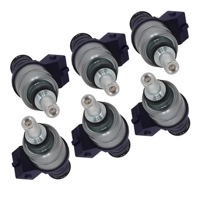 6x injetores de combustível para BMW X3 X5 330i 530i 3.0L 2001-2006 13537546245 alimentação superior - Imagem 1 de 4