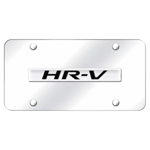 Placa de matrícula cromada con licencia con nombre cromado para Honda HR-V - AUGD5896 - Imagen 1 de 2