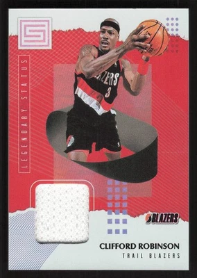 2018-19 Panini Status Clifford Robinson Legendary Status Materials #LM-CR Relic Foto 1 de 2