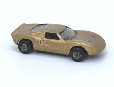 Lesney Matchbox No. 41 Ford GT Superfast Red Interior Gold Rims  - Image 1 of 4