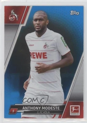 2021-22 Topps Bundesliga Blue Foil /99 Anthony Modeste #106 - Image 1 of 2