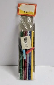 8 Vintage Hershey’s Park Bleistifte und Radierer Werbung Schokolade mit Radiergummi Neu aus altem Lagerbestand - Bild 1 von 5