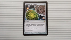 Magic: the Gathering Card - Fifth Dawn ~ Rare ~ Crucible of Worlds (EX) - Picture 1 of 3