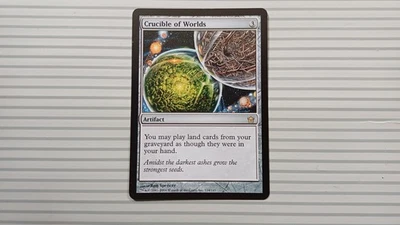 Magic: the Gathering Card - Fifth Dawn ~ Rare ~ Crucible of Worlds (EX) - Image 1 of 3