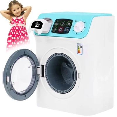 Lavatrice Giocattolo per Bambini Luci e Suoni Elettrodomestici Gioco Idea Regalo - Immagine 1 di 4