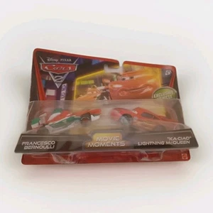 Disney Cars 2 Francesco Bernoulli Lightning McQueen Doppelpack MOC Neu Diecast - Bild 1 von 5