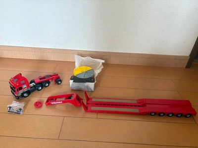 Remolque Corgi 1/50 MAN 3 ejes tractor 1 eje carretilla 5 ejes con carga Foto 1 de 4