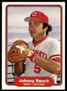 1982 Fleer #57 Johnny Bench BASEBALL Cincinnati Reds - Picture 1 of 2