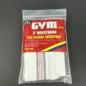 GYM Old School Jockstrap 3" Waistband Size 2XL - Picture 1 of 2