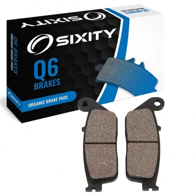 Juego de pastillas de freno delanteras orgánicas Honda NT650 Hawk GT 1988-1991 kit completo ph Foto 1 de 4