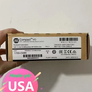 New Factory Sealed AB 1769-OW8I CompactLogix Relay Output Module US Free Tax - Picture 1 of 4