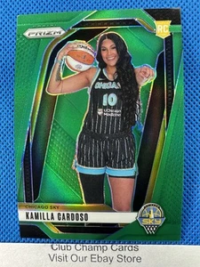2024 #93 Kamilla Cardoso Panini Prizm WNBA Logo Prizm Sky RC - Imagen 1 de 2