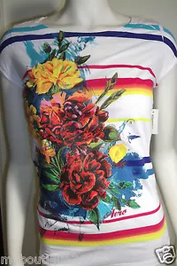 CAMISETA TOP AEROPOSTALE BLANCA CUELLO REDONDO IMPRESA CON LOGOTIPO NUEVA CON ETIQUETA - Imagen 1 de 3