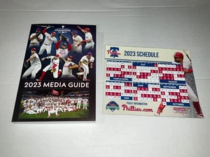 PHILLIES 2023 LIGA NACIONAL CAMPEONES GUÍA DE MEDIOS Y CALENDARIO MAGNÉTICO SGA - Imagen 1 de 7