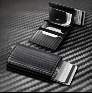 RFID Schutz Kartenetui mini Geldbörse Portemonnaie Geldbeutel Slim Wallet Neu - Bild 1 von 6