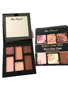 Too Faced Born This Way Warm Ember Nudes Mini Eye Shadow Palette New In Box - Picture 1 of 2