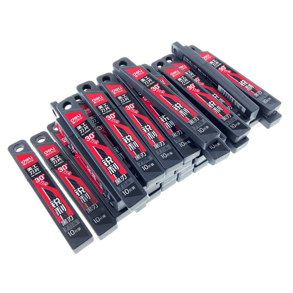 30° Grad Ersatzklinge für CUTTERMESSER Folienmesser, 9mm  blade knife Black SK5 - Bild 1 von 4