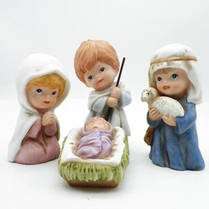 HOMCO Children's Nativity Set 4 pieces # 5258 Vintage Christmas - Bild 1 von 13