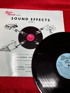 " Sound Effects " vintage Major records Vol 2 vinyl - Picture 1 of 7